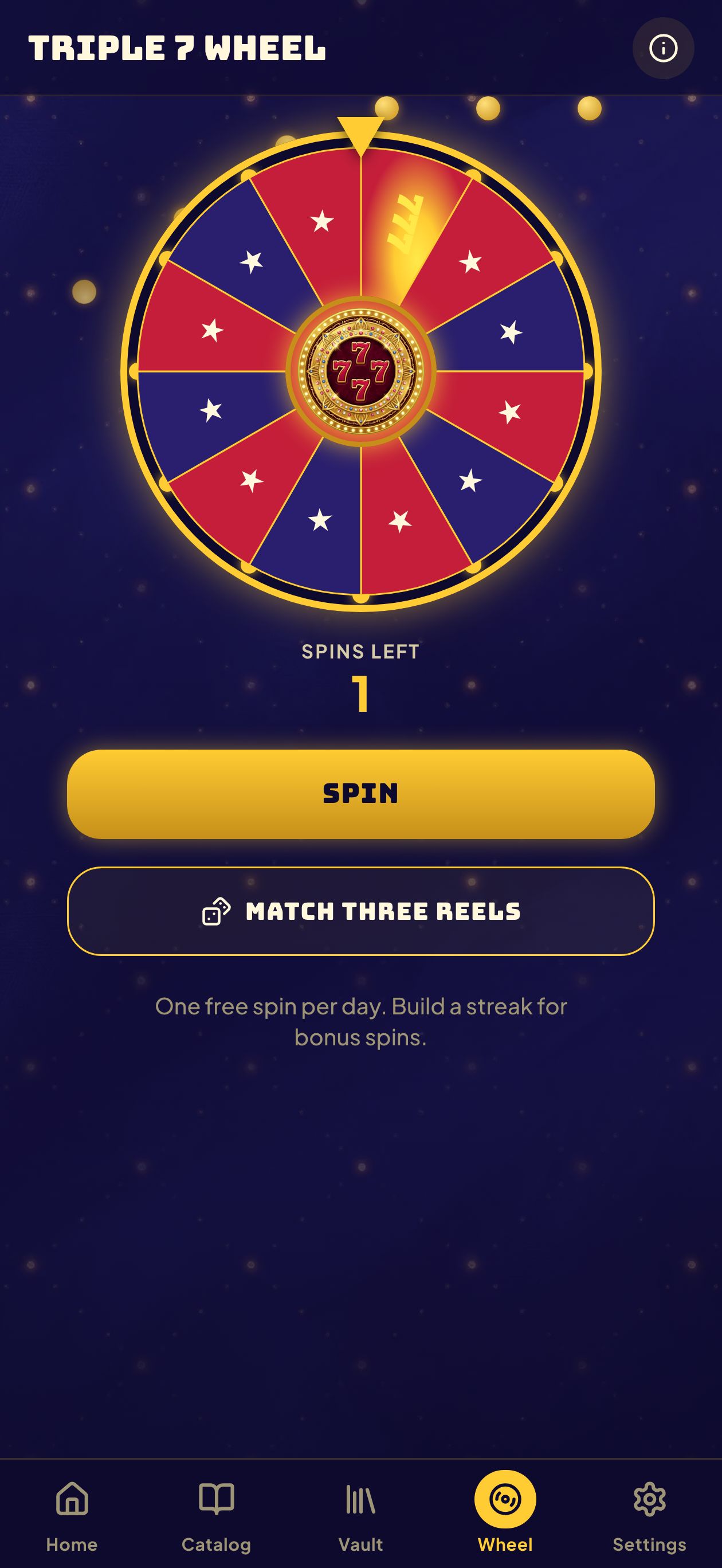 Triple 7 Wheel